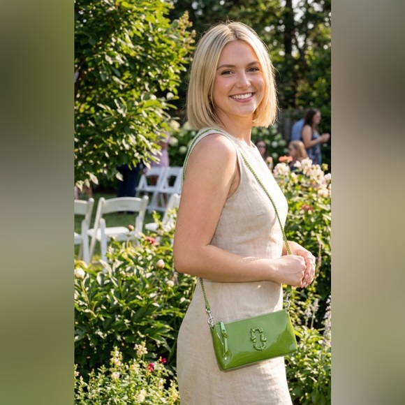 Marc Jacobs Glossy Green Crossbody/Shoulder Bag |NWOT | Rare | $445 Retail 💚 - Picture 4 of 14